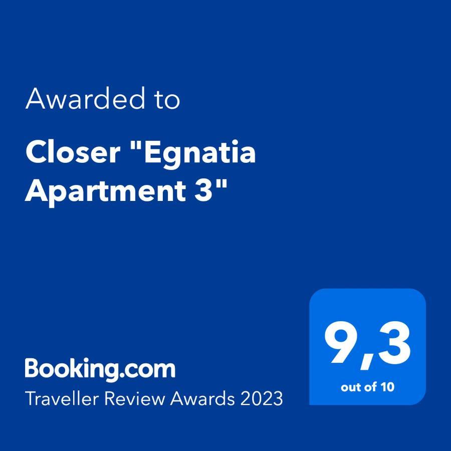 Closer "Egnatia Apartment 3" Thessaloníki Exteriör bild